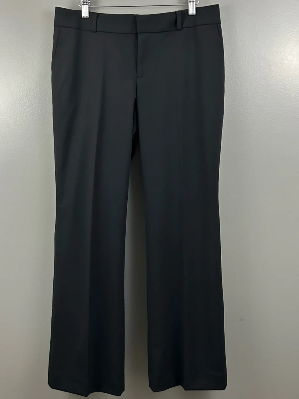 Banana Republic Martin Fit Black Dress Pants Size 8S - Picture 2 of 10